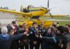Pullaro presentó la nueva flota aérea de Santa Fe para combatir incendios