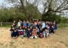 Villa Ocampo: Estudiantes de la Escuela nº 470 visitaron la Reserva Natural Municipal El Pindó