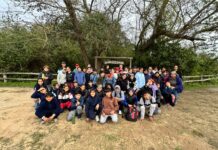 Villa Ocampo: Estudiantes de la Escuela nº 470 visitaron la Reserva Natural Municipal El Pindó