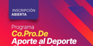 Villa Ocampo: Nueva convocatoria del Programa Co.Pro.De. “Aporte al deporte comunitario”