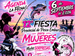 Villa Ocampo: Se viene la 12° Fiesta Provincial de Pesca Embarcada para mujeres