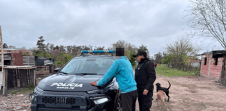 Villa Ocampo: Aprehendieron a un hombre tras resistirse a un procedimiento policial