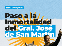 Villa Ocampo: Conmemoración del Paso a la Inmortalidad del General San Martín