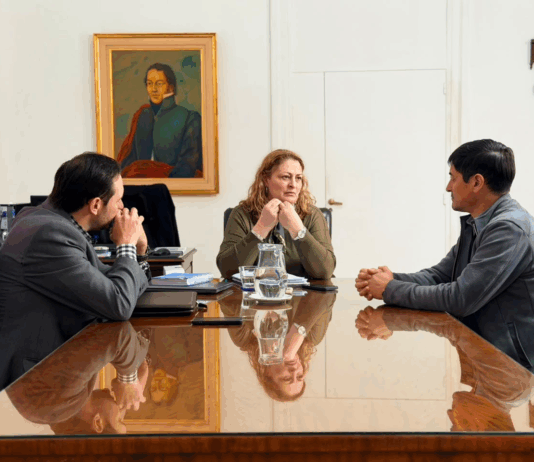El intendente Cristian Marega mantuvo una reunión de trabajo con la Ministra de Salud Silvia Ciancio