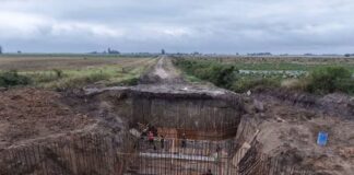 Villa Ocampo: Avanzan los trabajos en el canal El Manolo y proyectan una nueva alcantarilla
