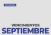 Villa Ocampo: Vencimiento de impuestos municipales y provinciales del mes de Septiembee