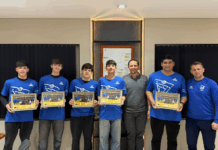 Villa Ocampo: Campeones Nacionales Sub 14 de la región fueron recibidos en el Palacio Municipal