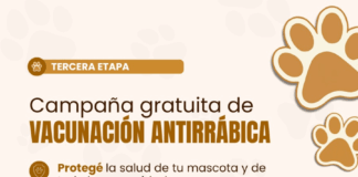 Las Toscas: Campaña gratuita de vacunación antirrábica