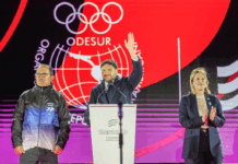 Rolando Gómez acompañó al gobernador Pullaro en la inauguración de los Juegos Suramericanos Santa Fe 2026