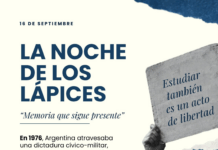 La Municipalidad de Las Toscas invita a reflexionar sobre un nuevo aniversario de «La Noche de Los Lápices»