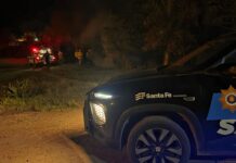 Las Toscas: Sofocaron un incendio sobre el arroyo Las Toscas