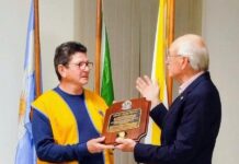 Villa Ocampo: Merecido reconocimiento al León Lezcano