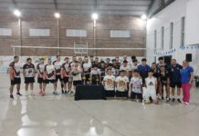 Villa Ocampo: Se llevó a cabo el Circuito Regional de Vóley Barrial