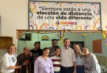Villa Ocampo recibió a la Ministra María Victoria Tejeda para recorrer espacios de acompañamiento e inclusión social