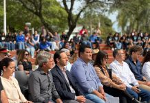 El Intendente Cristian Marega acompañó el Acto Protocolar por el 11.º Aniversario de Florencia como ciudad