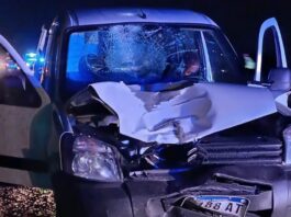 Tacuarendi: Accidente de tránsito