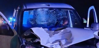 Tacuarendi: Accidente de tránsito