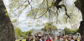 Villa Ocampo: El intendente acompañó la inauguración del área deportiva de la residencia para adultos “San José”