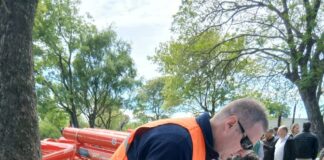 Las Toscas recibió una bomba para reforzar las tareas de prevención ante el Fenómeno de El Niño