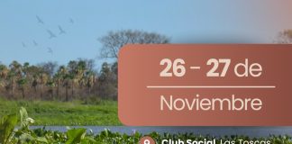 Las Toscas será sede del primer Congreso de Ecoturismo en Jaaukanigás