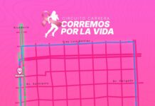 Villa Ocampo: Ya está disponible el circuito de “Corremos por la Vida”