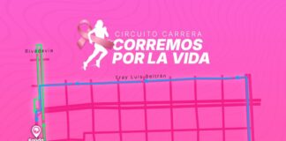 Villa Ocampo: Ya está disponible el circuito de “Corremos por la Vida”