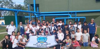 Cotelvo: Visita escolar a la planta de agua potable