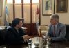 El intendente ocampense Cristian Marega desarrolló una intensa agenda de gestiones ante el gobierno provincial en Santa Fe