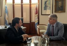 El intendente ocampense Cristian Marega desarrolló una intensa agenda de gestiones ante el gobierno provincial en Santa Fe