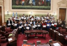 Escuelas de Villa Ocampo y Vera participaron de una nueva edición de “Diputados por un Día”
