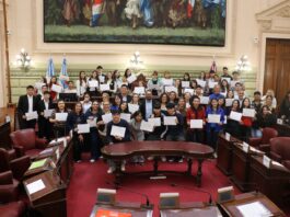 Escuelas de Villa Ocampo y Vera participaron de una nueva edición de “Diputados por un Día”