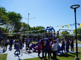 Villa Ocampo: El barrio FO.PRO.VI celebra la reinauguración de la Plaza Raúl Alfonsín