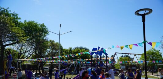 Villa Ocampo: El barrio FO.PRO.VI celebra la reinauguración de la Plaza Raúl Alfonsín