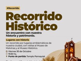 Villa Ocampo invita a la comunidad a participar de un Recorrido Histórico por los lugares emblemáticos de la ciudad
