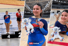 La ocampense Sofía Cabrera logró el cuarto puesto en el Campeonato Nacional de Patín, en San Juan