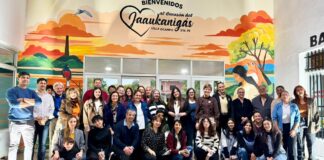 Villa Ocampo: Se inauguró el Mural Turis-Art, una obra que pone en valor la identidad y el patrimonio del Jaaukanigás